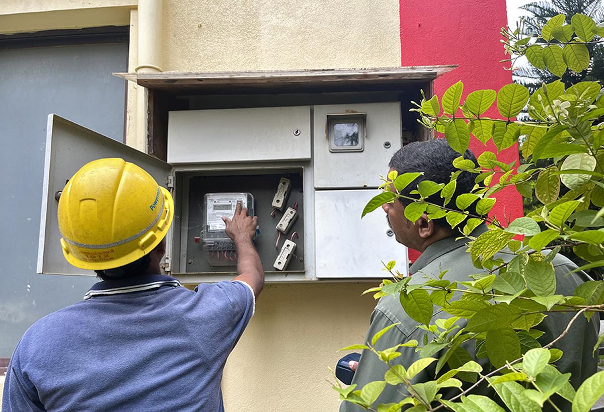 Residential Electric Meter New